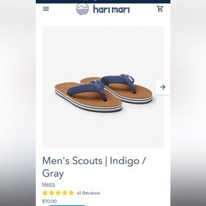 Hari Mari Men’s flip flops